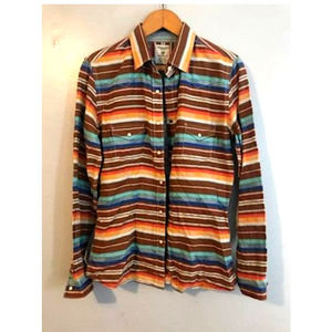 Panhandle Roughstock Womens M Button Dow